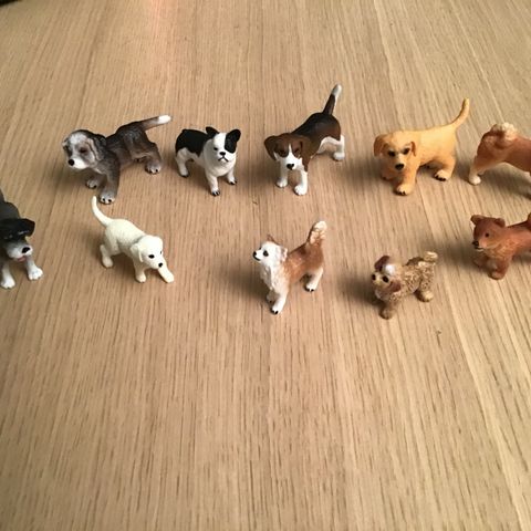 Hundfigurer 10 st