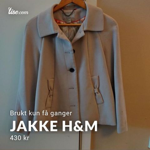 Jakke, H&M