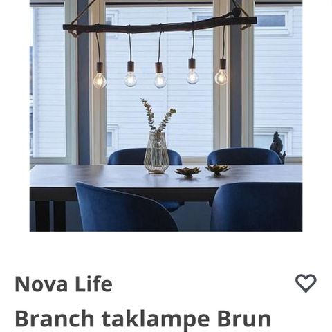 Branch taklampe (Nova life)