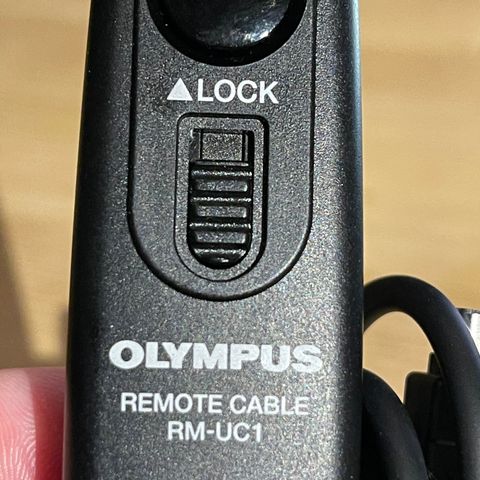 Olympus RM-UC1 kamera utløser (ferdig pruta)