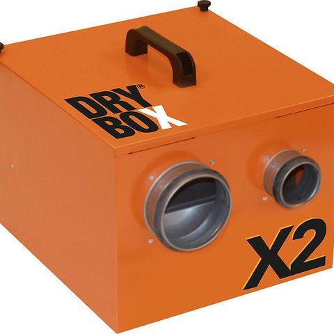 Drybox X2 Avfukter til Garasje, krypkjeller, lagerbygg eller tomt hus.