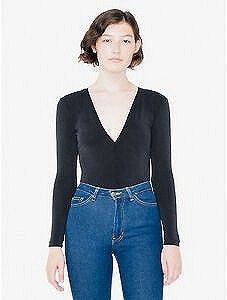 American Apparel topp i svart, str. XS