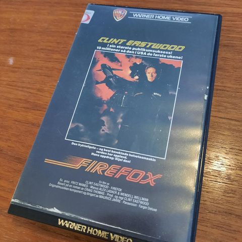 Firefox VHS - 1982 - Warner home video