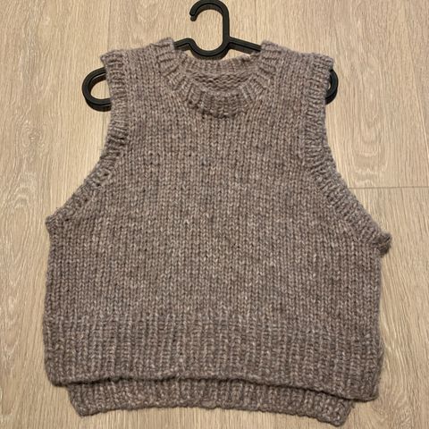 Holiday Slipover vest i str S