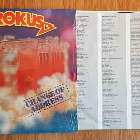 Krokus - Change of Address (Vinyl, lp).