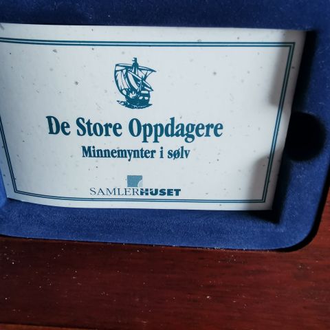 Sølv minnemynter Store Oppdagere