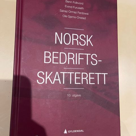 Norsk Bedriftsskatterett (10. utgave)