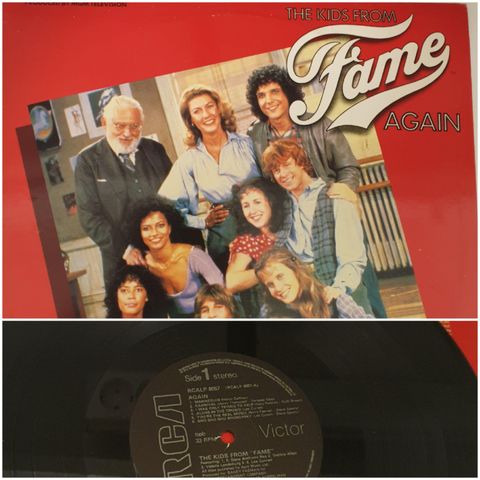 VINTAGE/RETRO LP-VINYL "FAME AGAIN/THE KIDS FROM 1982"