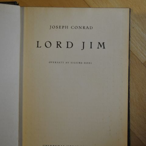 Joseph Conrad: Lord Jim. Innb.