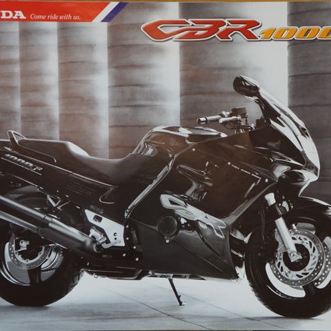 Honda CBR1000F okt 1998 brosjyre