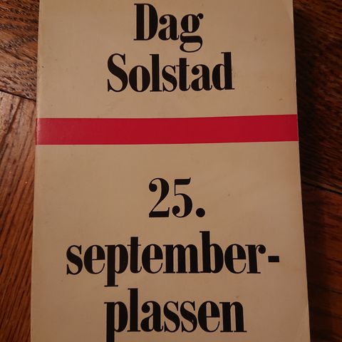 Dag Solstad 25. September-plassen 1974