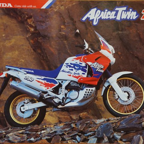 Honda Africa Twin  okt 1994 brosjyre