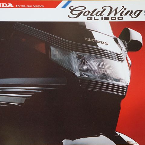 Honda Goldwing GL1500 SE sept 1991 brosjyre