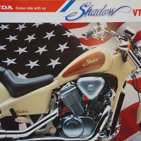 Honda  Shadow VT600C 1992 brosjyre