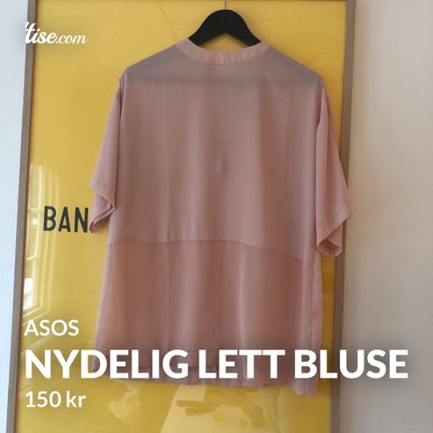 Nydelig lett bluse fra asos