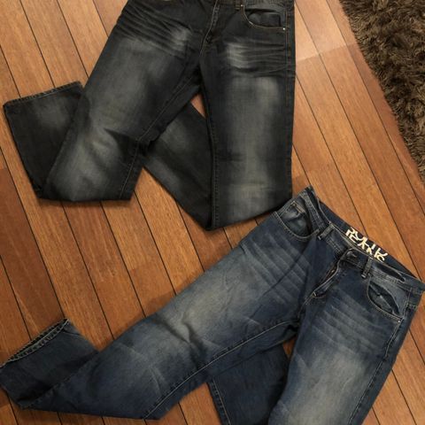 2 stk Solid jeans