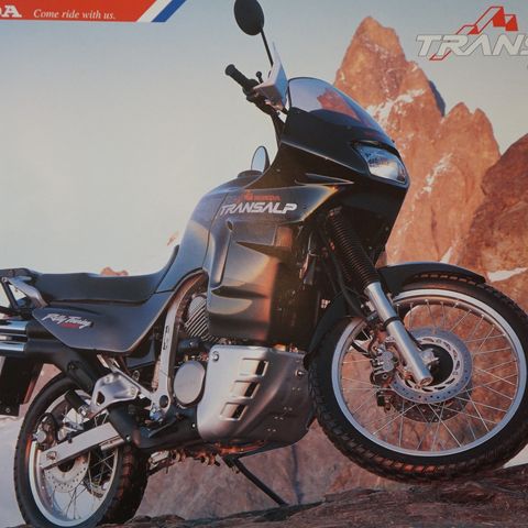 Honda  Transalp 600V  des 1996 brosjyre.