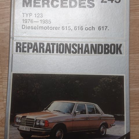 Reparasjonhåndbok Mercedes