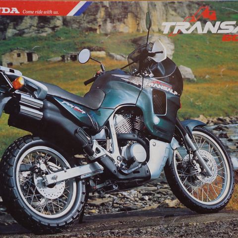 Honda  Transalp 600V okt. 1998 brosjyre.