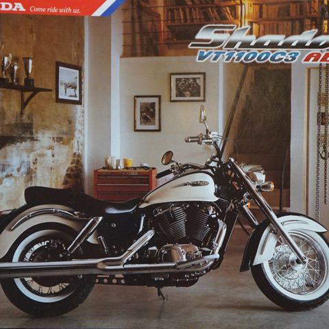 Honda Shadow VT1100C3 Aero sept1997 brosjyre