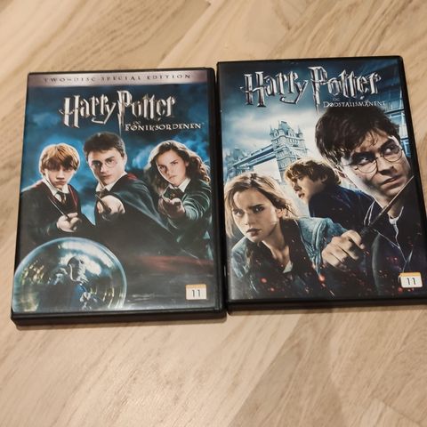 Harry Potter og Føniksordenen + Harry Potter og Dødstalismanene Del 1