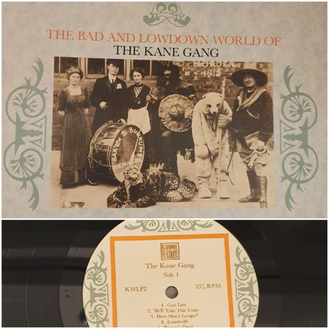 VINTAGE/RETRO LP-VINYL "THE BAD AND LOWDOWN WORLD OF THE KANE GANG 1985"