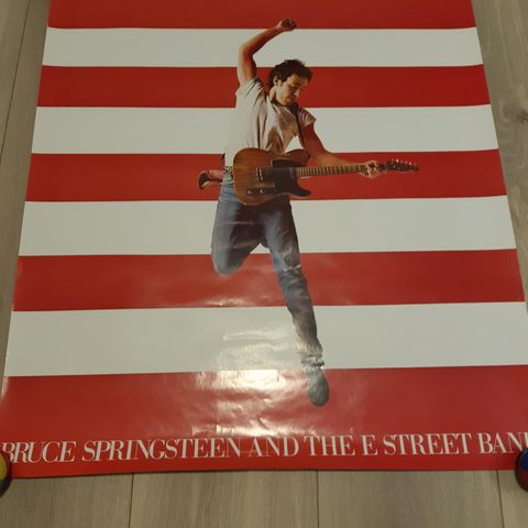 Retro Bruce Springsteen plakat til salgs!