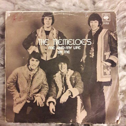 The Tremeloes 7" singel selges 