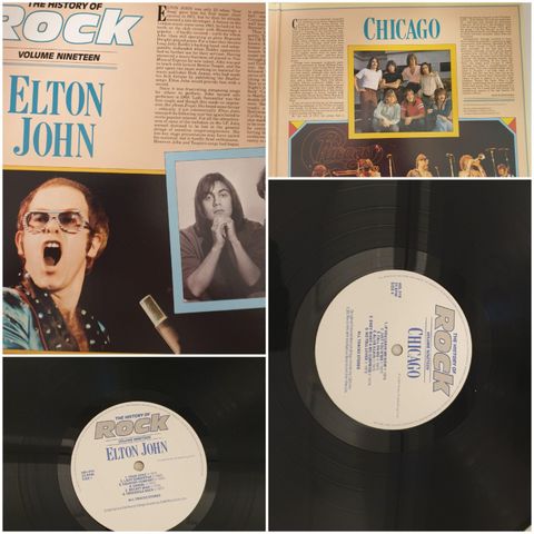 VINTAGE/RETRO LP-VINYL DOBBEL "ELTON JOHN - CHICAGO"