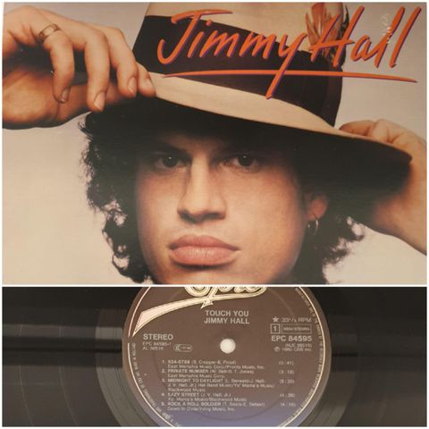 VINTAGE/RETRO LP-VINYL "JIMMY HALL/TOUCH YOU 1980"