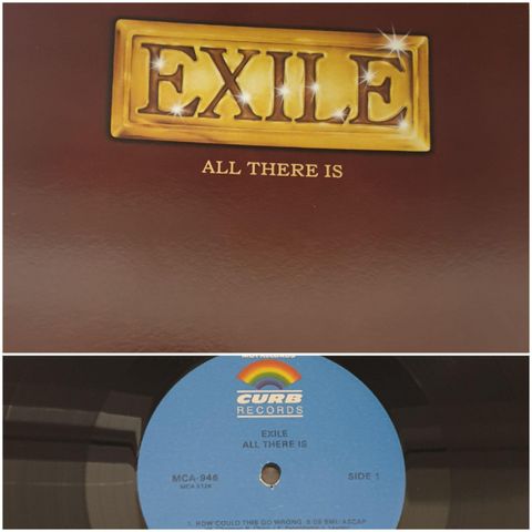 VINTAGE/RETRO LP-VINYL "EXILE ALLE THERE IS 1979"