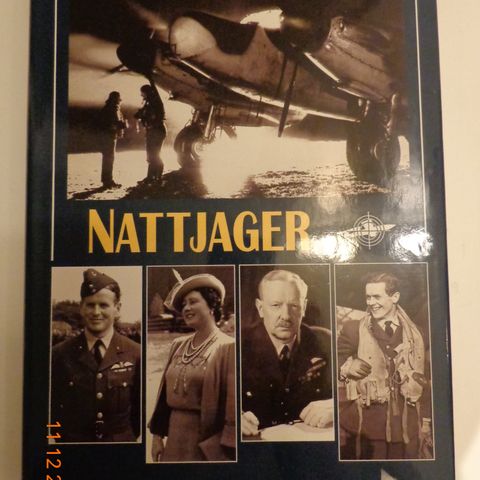 "Nattjager" av Cato Guhnfeldt. Innbundet.