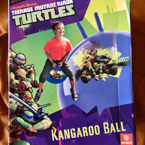 TMNT Kangaroo Ball | Teenage Mutant Ninja Turtles | Ny og ubrukt