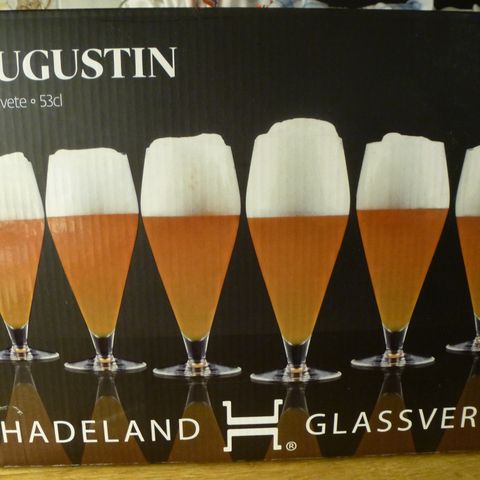 Hveteølglass "Augustin" Hadeland glassverk