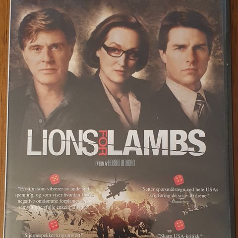 Lions for lambs - DVD