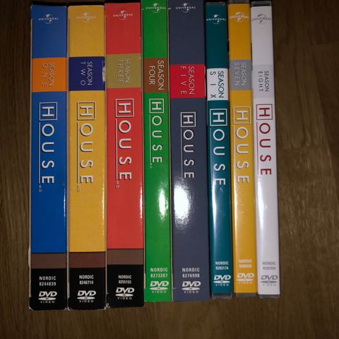 House MD - Sesong 1-8 DVD