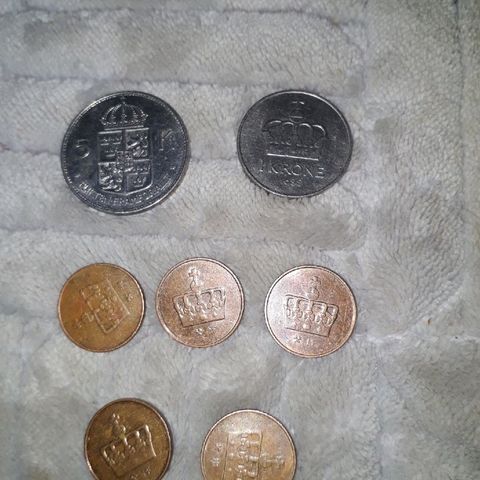 Norske og svenske mynter