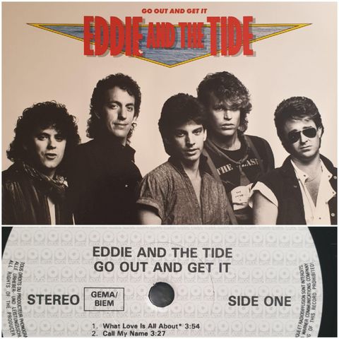 VINTAGE/RETRO LP-VINYL "EDDIE AND THE TIDE/GO OUT AND GET IT 1985"