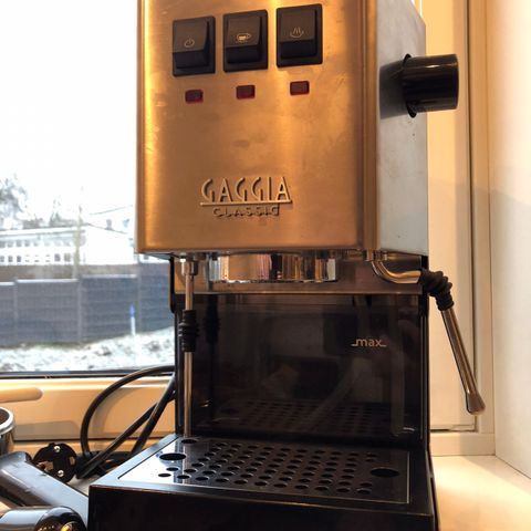 Gaggia Classic 2019 for deg som vil lage god espresso hjemme