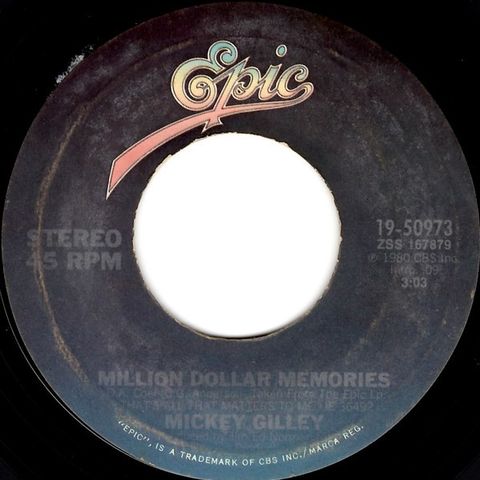 Mickey Gilley – A Headache Tomorrow (Or A Heartache Tonight) ( 7", 1980)