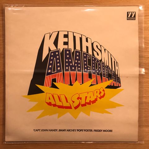 Keith Smith’s - American Allstars, jazz, Toronto ‘66