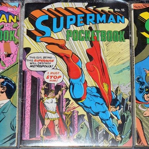 DC COMICS samlinger/album o.l. (P-S) Starman, Sandman, Preacher, Superman etc