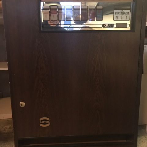 Sigarettautomat fra 80-tallet