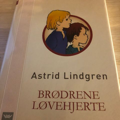Astrid Lindgren sin bok Brødrene Løvehjerte til salgs