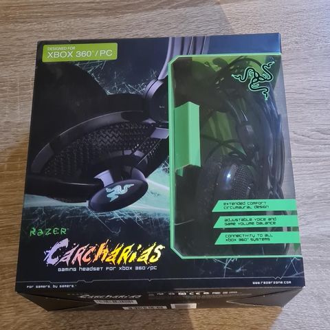 Razer Carcharias Gamingheadset for xbox/pc