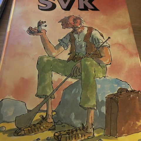 Roald Dahl sin bok SVK til salgs.