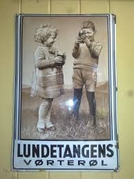 LUNDETANGENS - EMALJESKILT