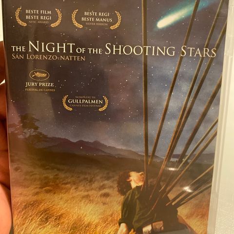 The night of the shooting stars - San Lorenzo natten (norsk tekst) dvd