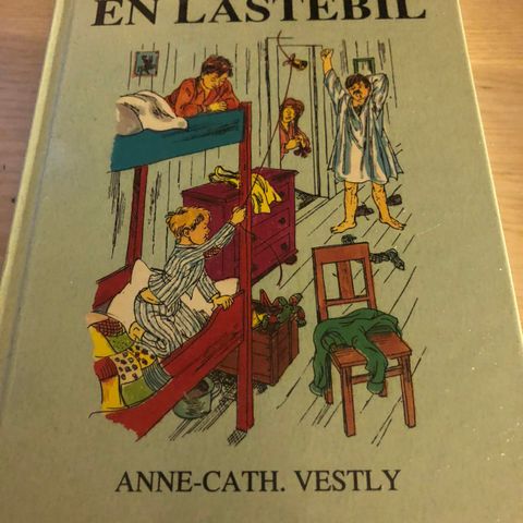 Anne-Cath Vestly sin bok 8 små 2 store og 1 lastebil til salgs.