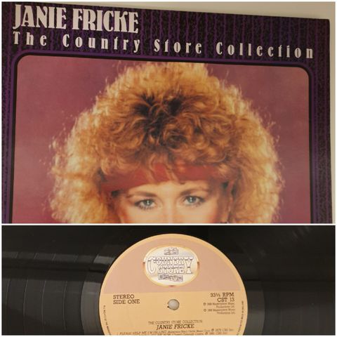 VINTAGE/RETRO LP-VINYL "JANIE FRICKE/THE COUNTRY STORE COLLECTION 1988"